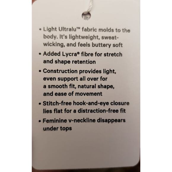 Lululemon Black Beige Like Nothing Lace Bra 32D - Picture 9 of 11